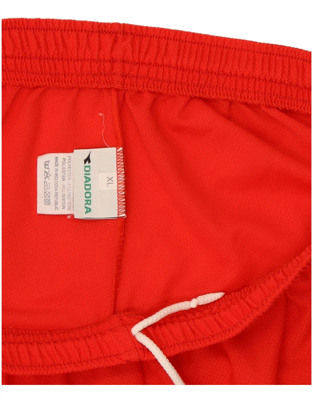 Diadora muške sportske kratke hlače XL crveni poliester