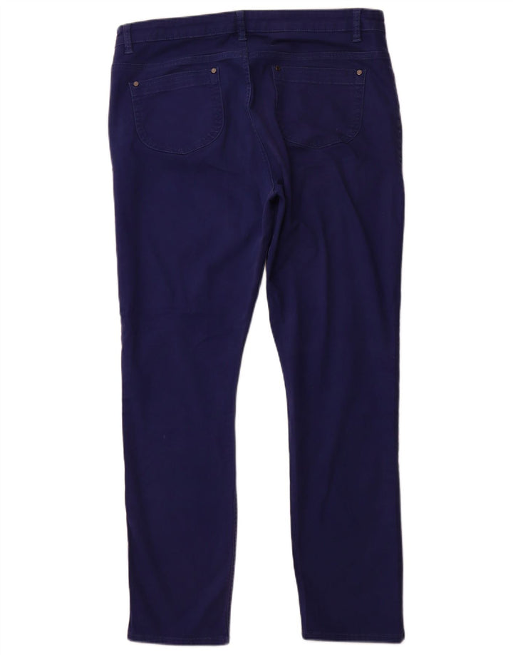 JAEGER Ženske uske traperice visokog struka UK 16 Large W36 L31 Plavi pamuk