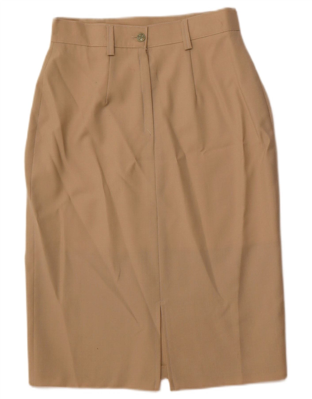 VINTAGE ženska pencil suknja IT 44 srednje W28 smeđa vuna