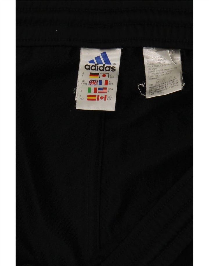 Adidas muške trenirke hlače Joggers UK 44/46 veliki crni poliester