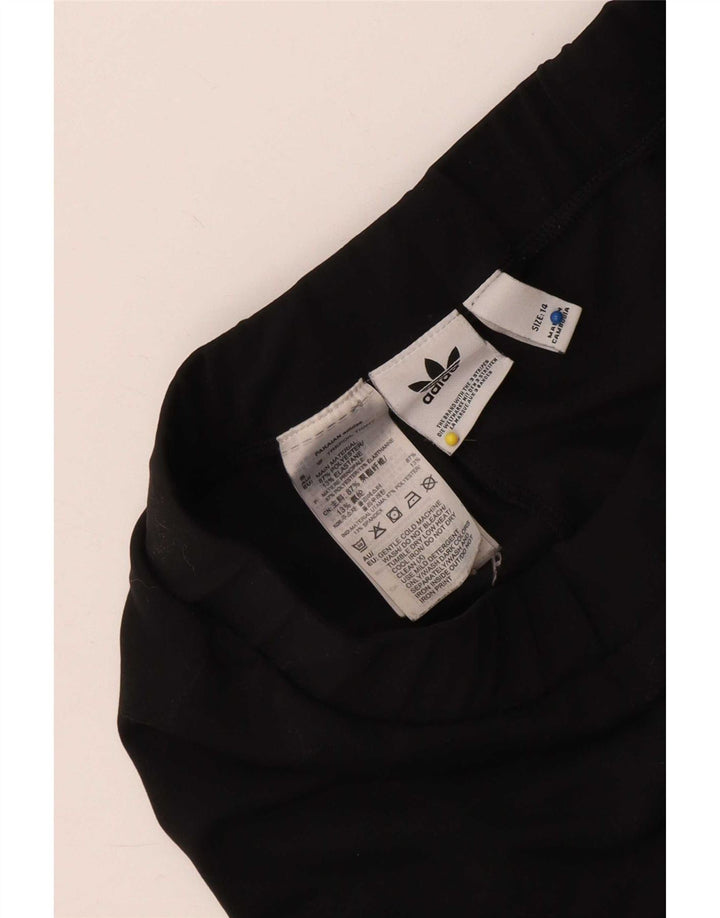Adidas tajice za djevojčice 13-14 godina crne poliesterske