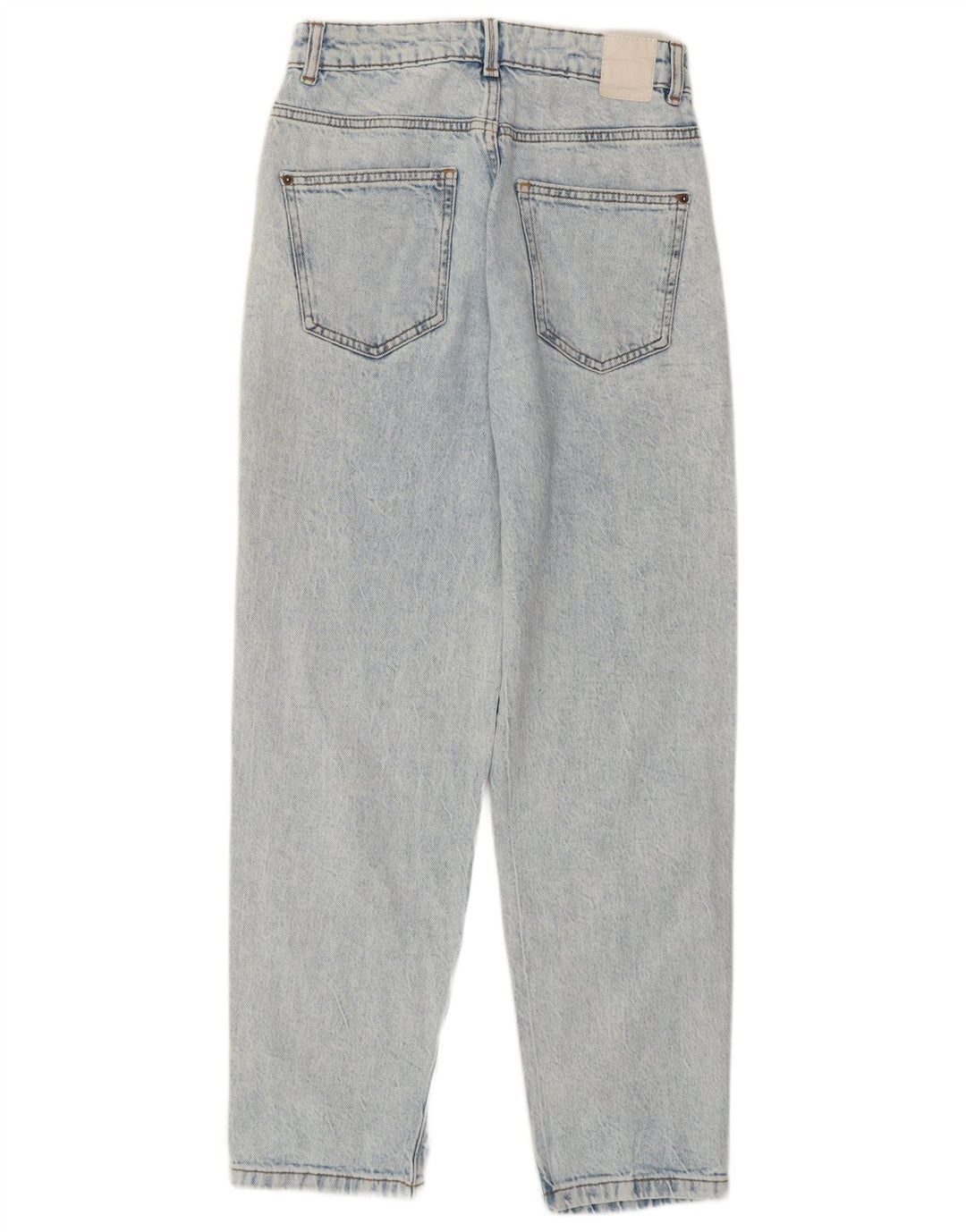 Zara ženske traperice s visokim strukom, EU 36 XS W26 L27 plavi pamuk