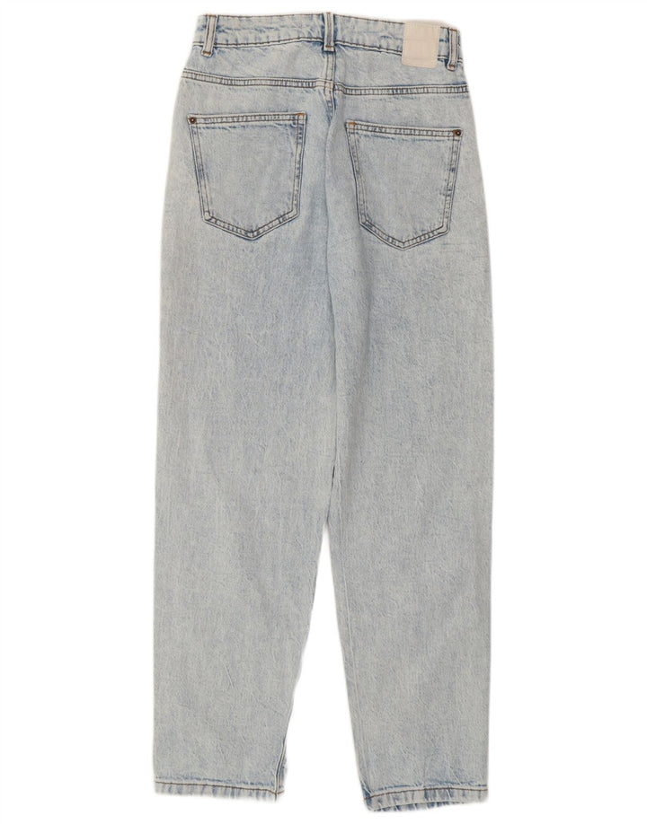 Zara ženske traperice s visokim strukom, EU 36 XS W26 L27 plavi pamuk