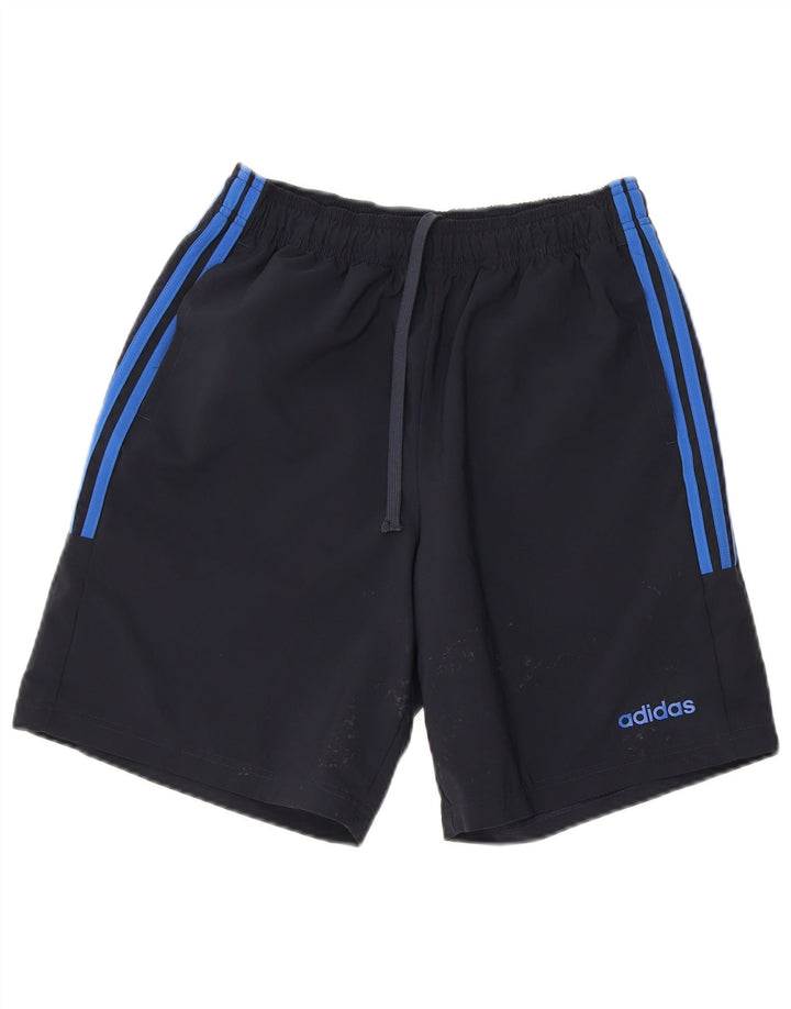 Adidas muške sportske kratke hlače srednje tamnoplave boje od poliestera