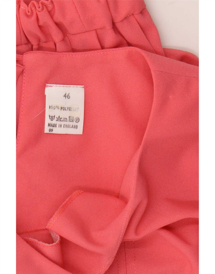 Vintage ženski set dvodijelnih suknji IT 46 Large W34 Ružičasti poliester