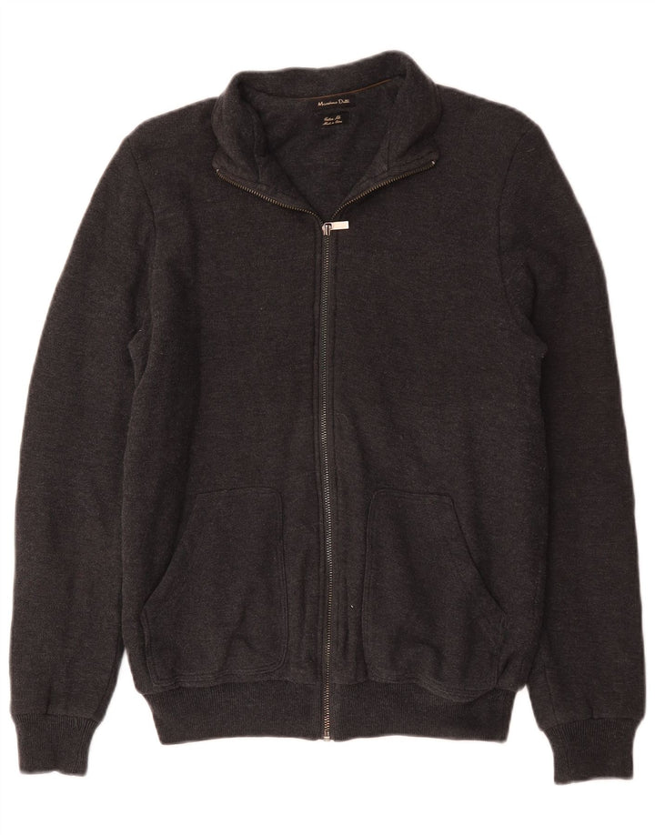 Srednje siva pamučna muška trenirka Massimo Dutti