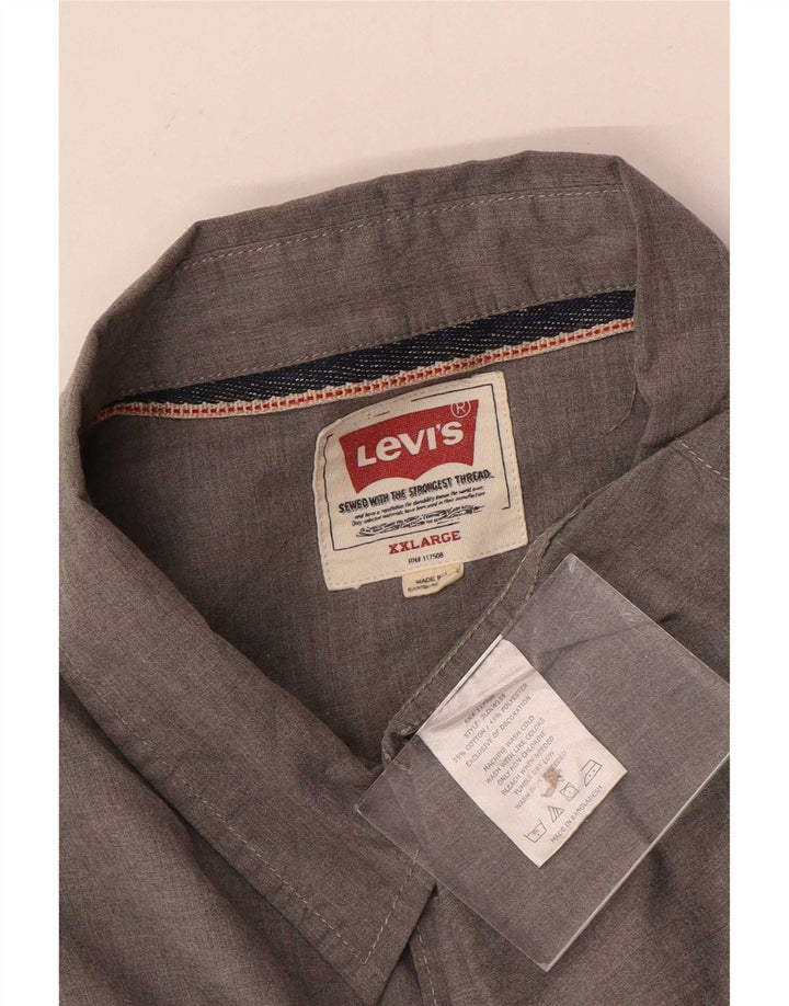 Levi's muška košulja 2XL sivi pamuk