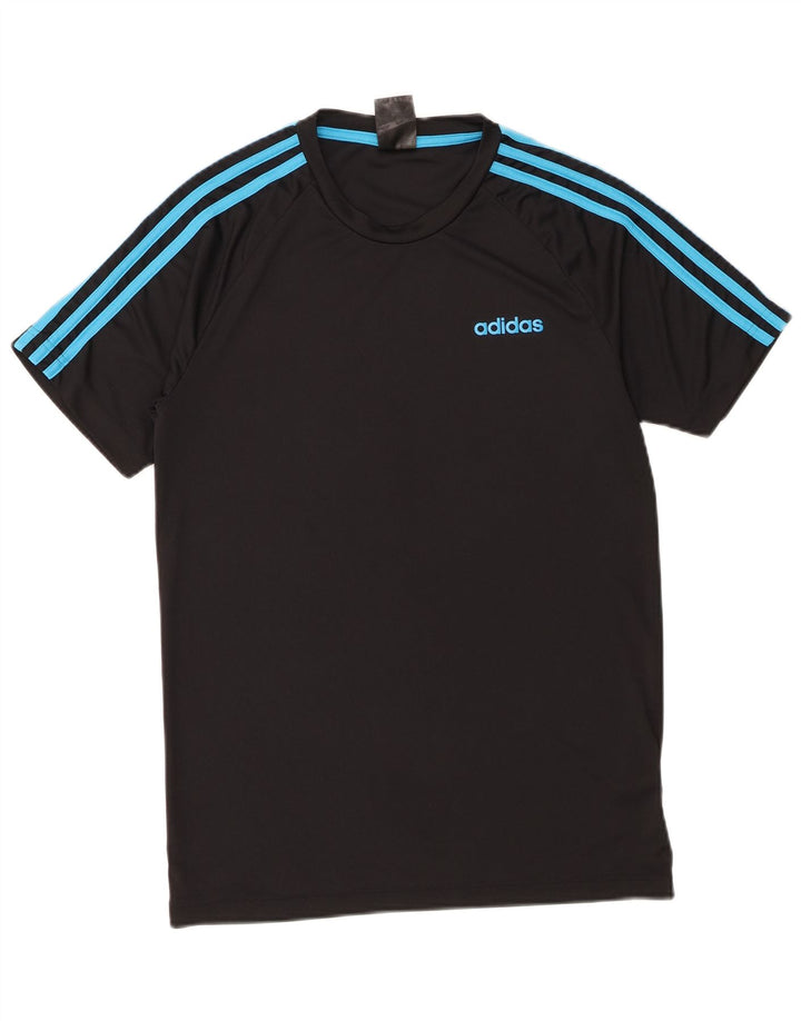 Adidas muška majica Climalite, mali crni poliester