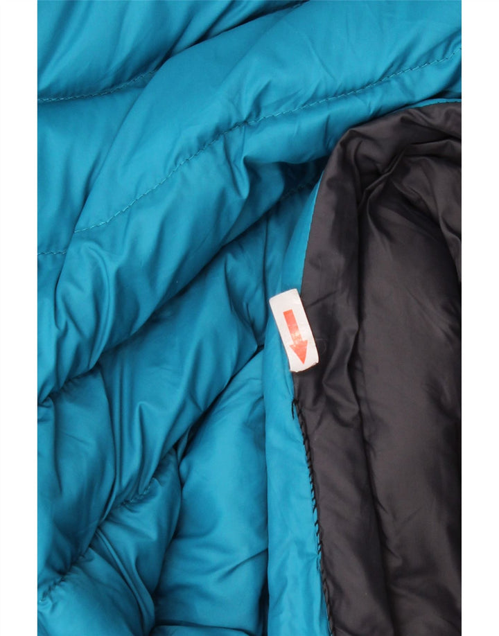 Mountain Warehouse Ženski podstavljeni kaput s kapuljačom UK 20 2XL plavi poliester