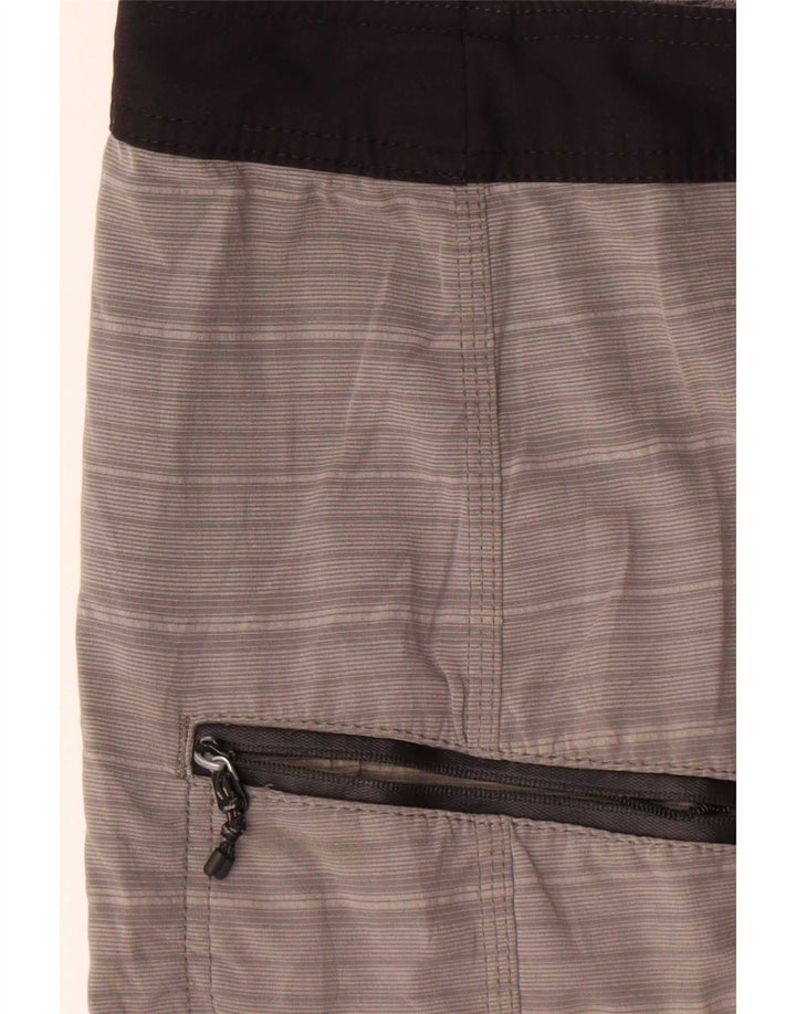 Rip Curl muške kratke kupaće hlače od poliestera s velikim sivim prugama