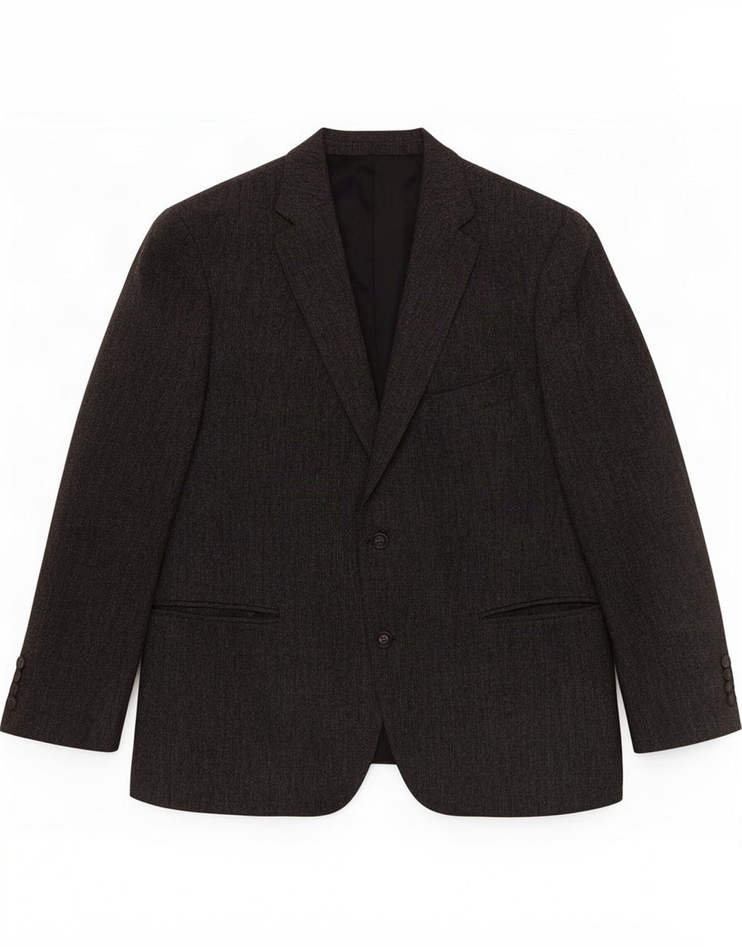 Marks & Spencer Mens 2 Button Blazer Jacket UK 40 Large Grey