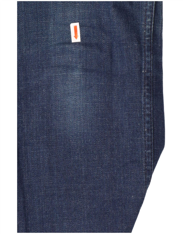Levi's ženske 524 super niske uske traperice US 7 srednje W32 L31 plavi pamuk