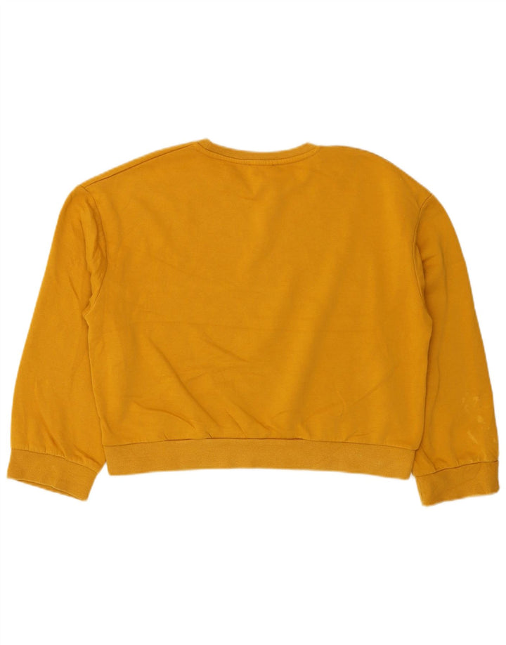 Zara ženski džemper prekomjerne majice UK 10 Small Yellow