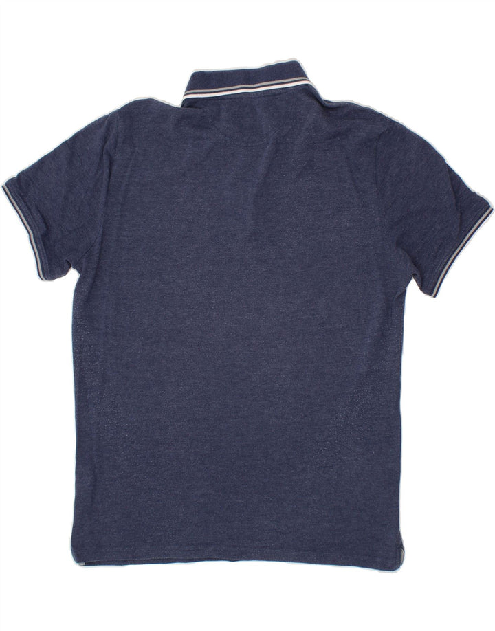 CHAMPION Mens Polo Shirt Large Navy Blue Cotton Vintage Champion and Second-Hand Champion from Messina Hembry 