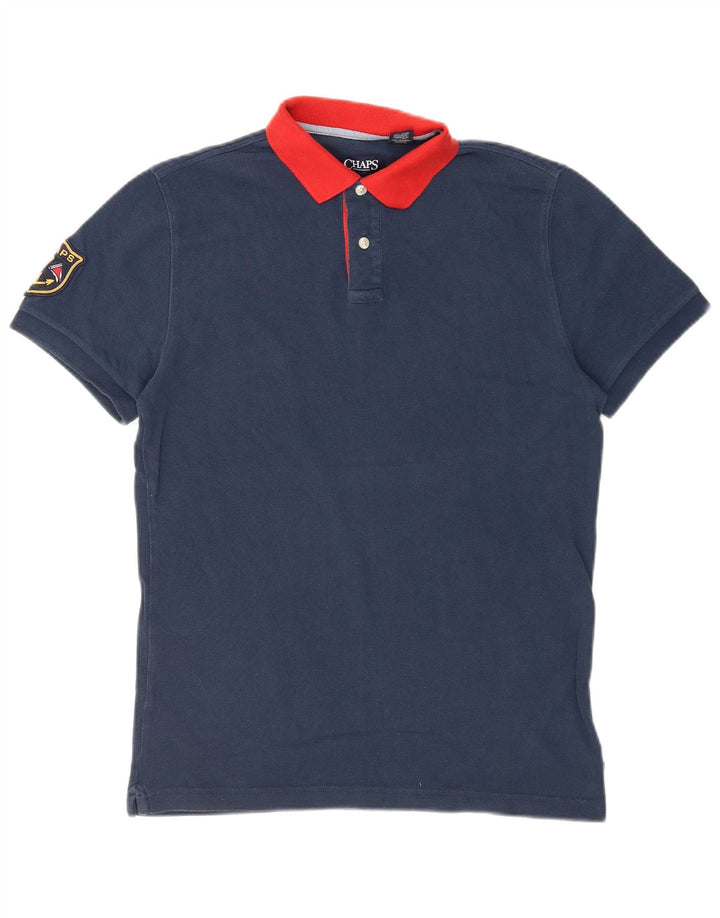 CHAPS Muška polo majica za ragbi Mala tamnoplava pamuk