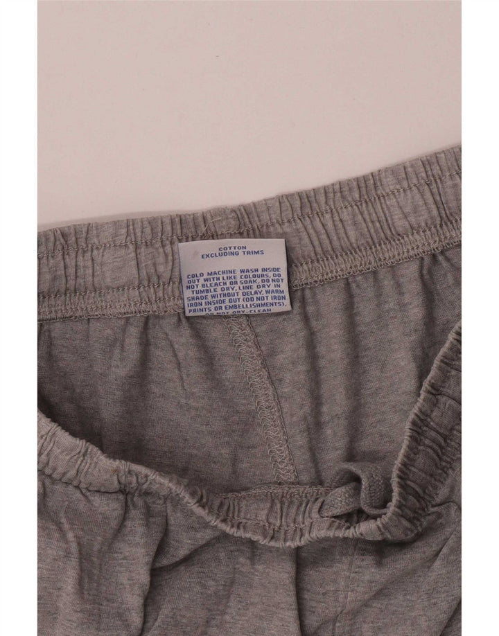 Champion Mens Graphic Regular Sport Shorts Small Grey Pamuk