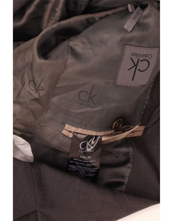 Calvin Klein muška jakna sa 2 gumba IT 50 velika siva vuna