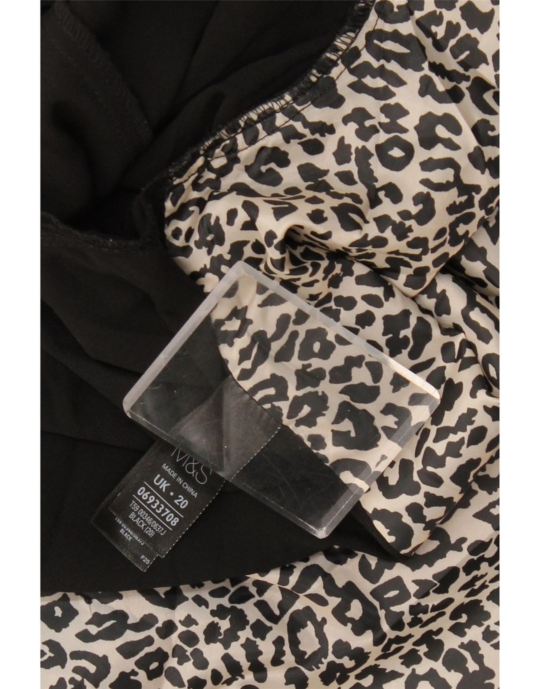 MARKS & SPENCER Ženska otvorena jakna s 3/4 rukavima UK 20 2XL Crna