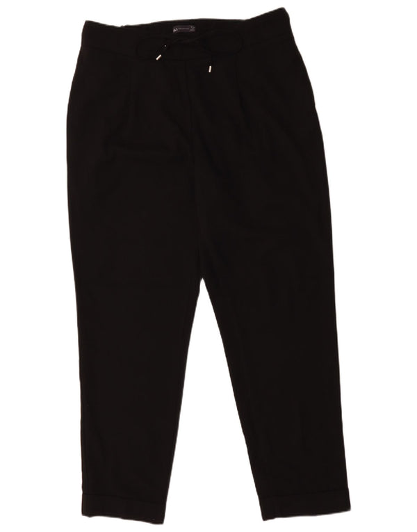 Marks & Spencer ženske chino hlače s klinovima UK 16 Large W34 L29 crne