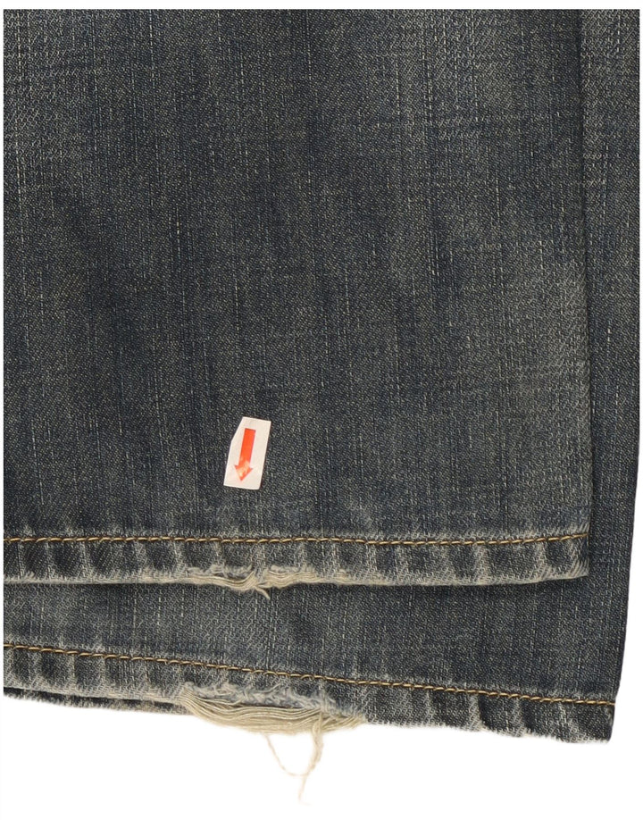 Armani ženske traperice s bootcut W30 L32 plavi pamuk