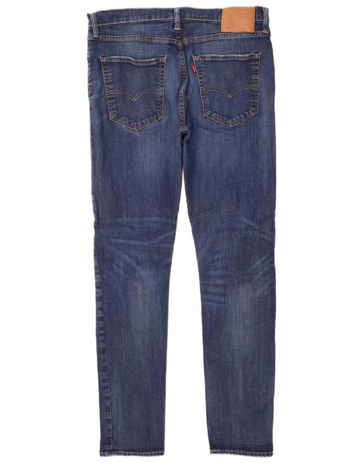 Levi's muške 512 uske traperice W36 L34 plavi pamuk