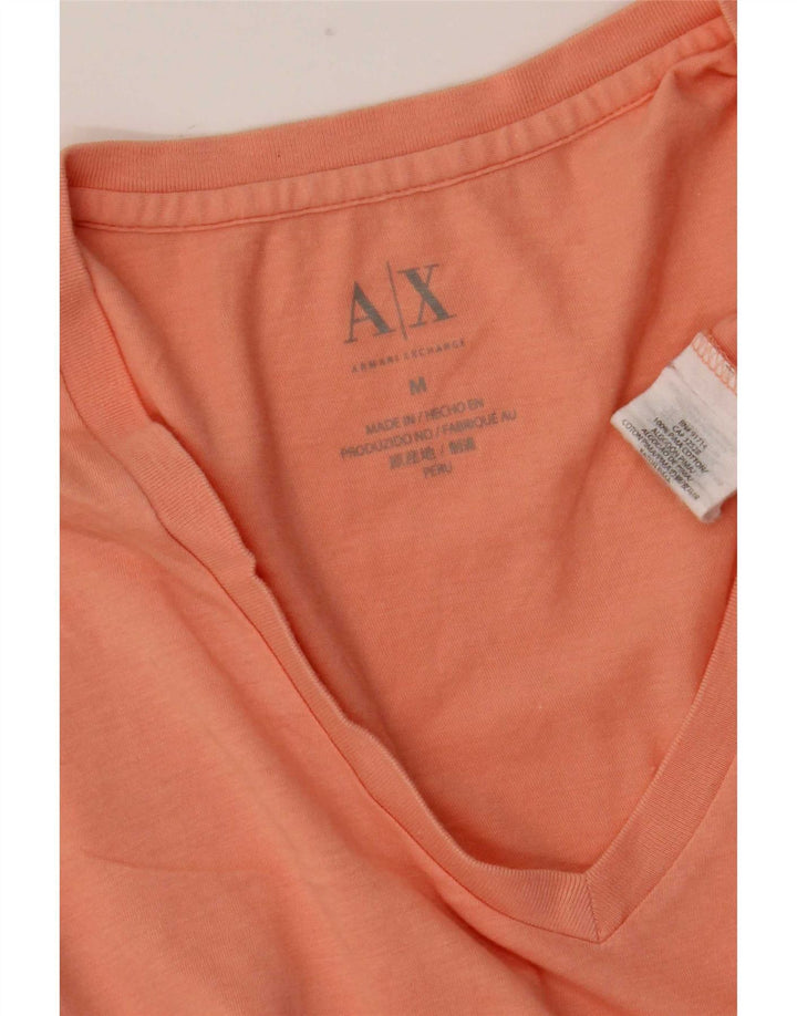 Armani Exchange muška majica kratkih rukava Srednje ružičasti pamuk