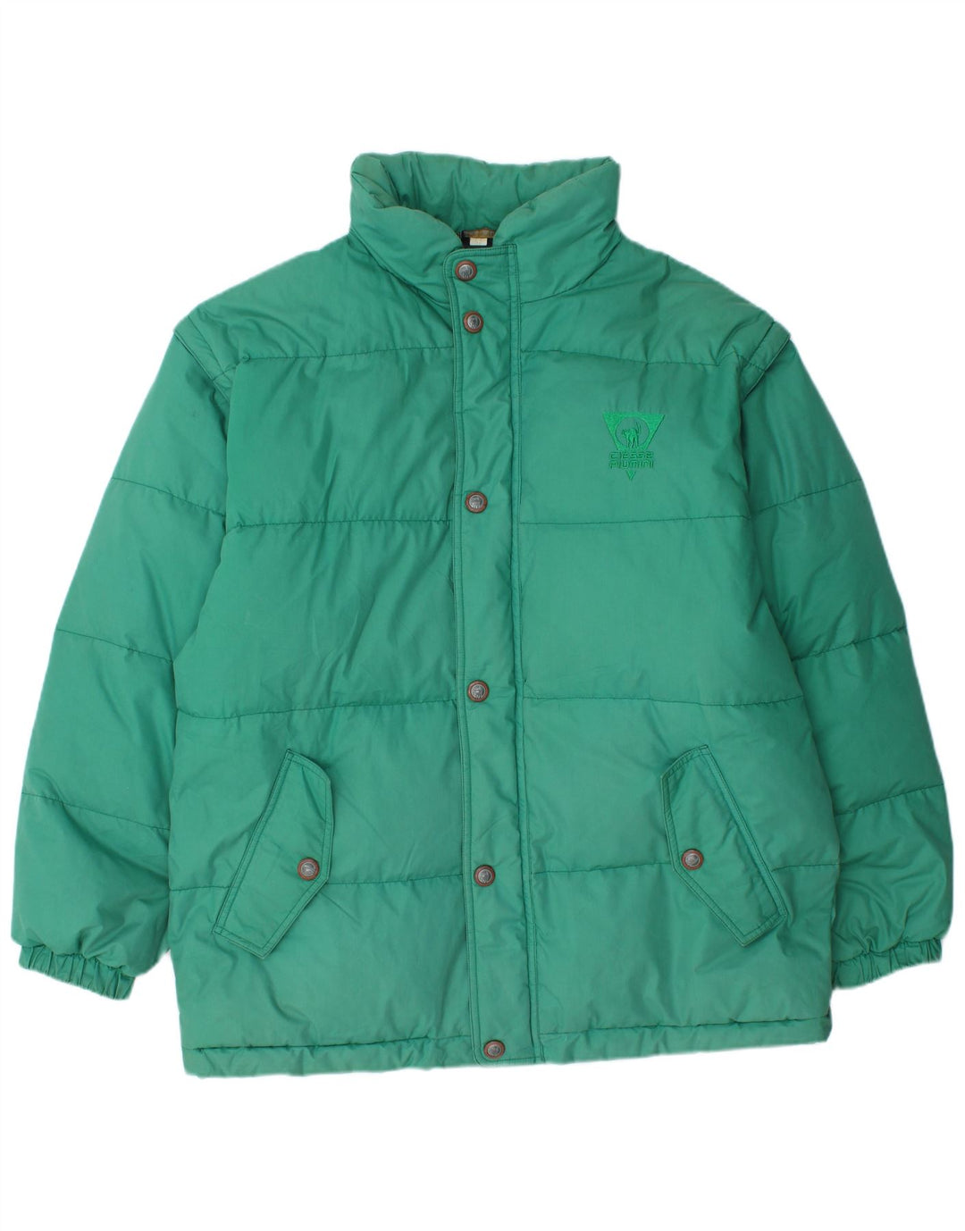 Ciesse Piumini muška podstavljena jakna s kapuljačom IT 52 Large Green Poliester Modern