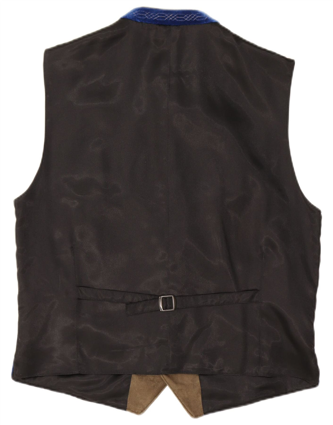 Muški baršunasti prsluk Srednje plavi pamuk