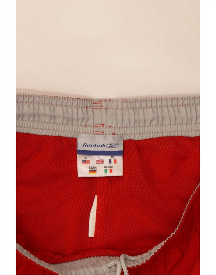 Reebok muške Capri trenirke velike crvene