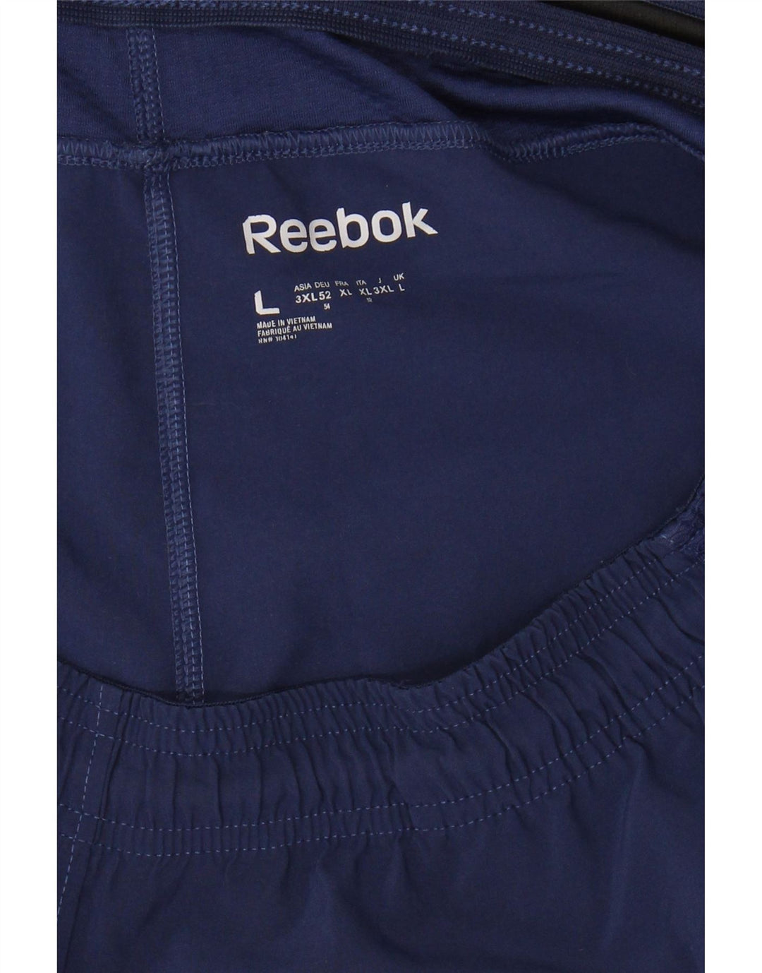 REEBOK Muške sportske kratke hlače velike tamnoplave poliesterske boje