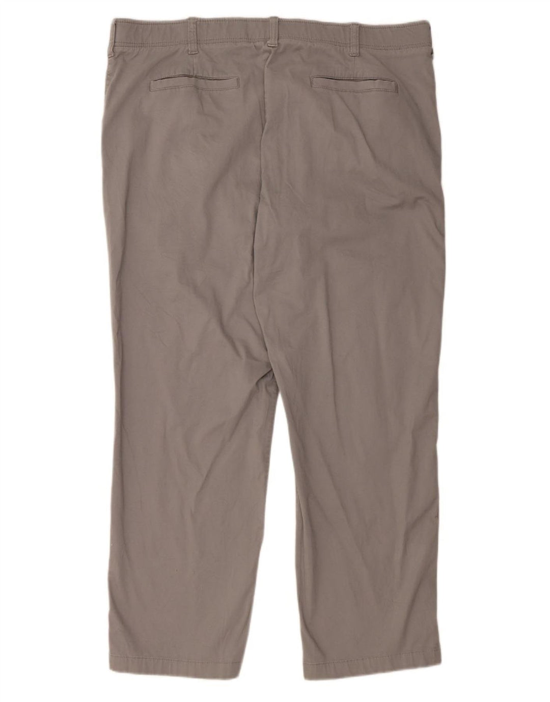 LEE muške X-treme Comfort ravne chino hlače W42 L32 sivi pamuk