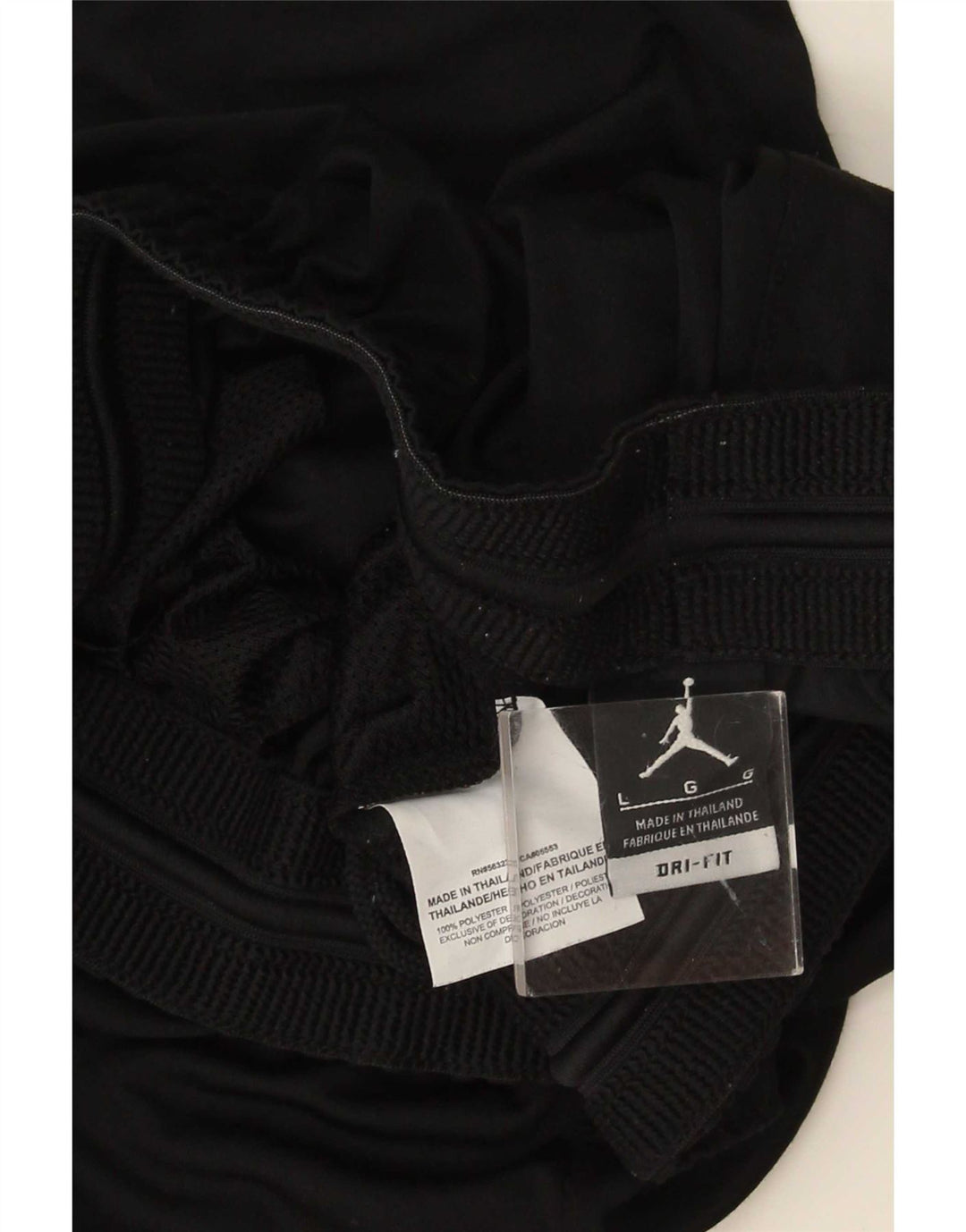 Jordan muške Dri Fit sportske kratke hlače veliki crni poliester u boji