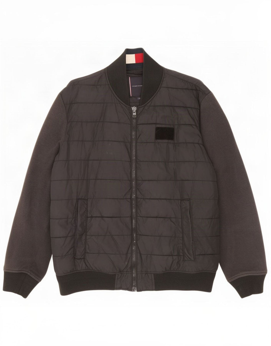 Tommy Hilfiger muška podstavljena jakna UK 44 2XL crni poliamid