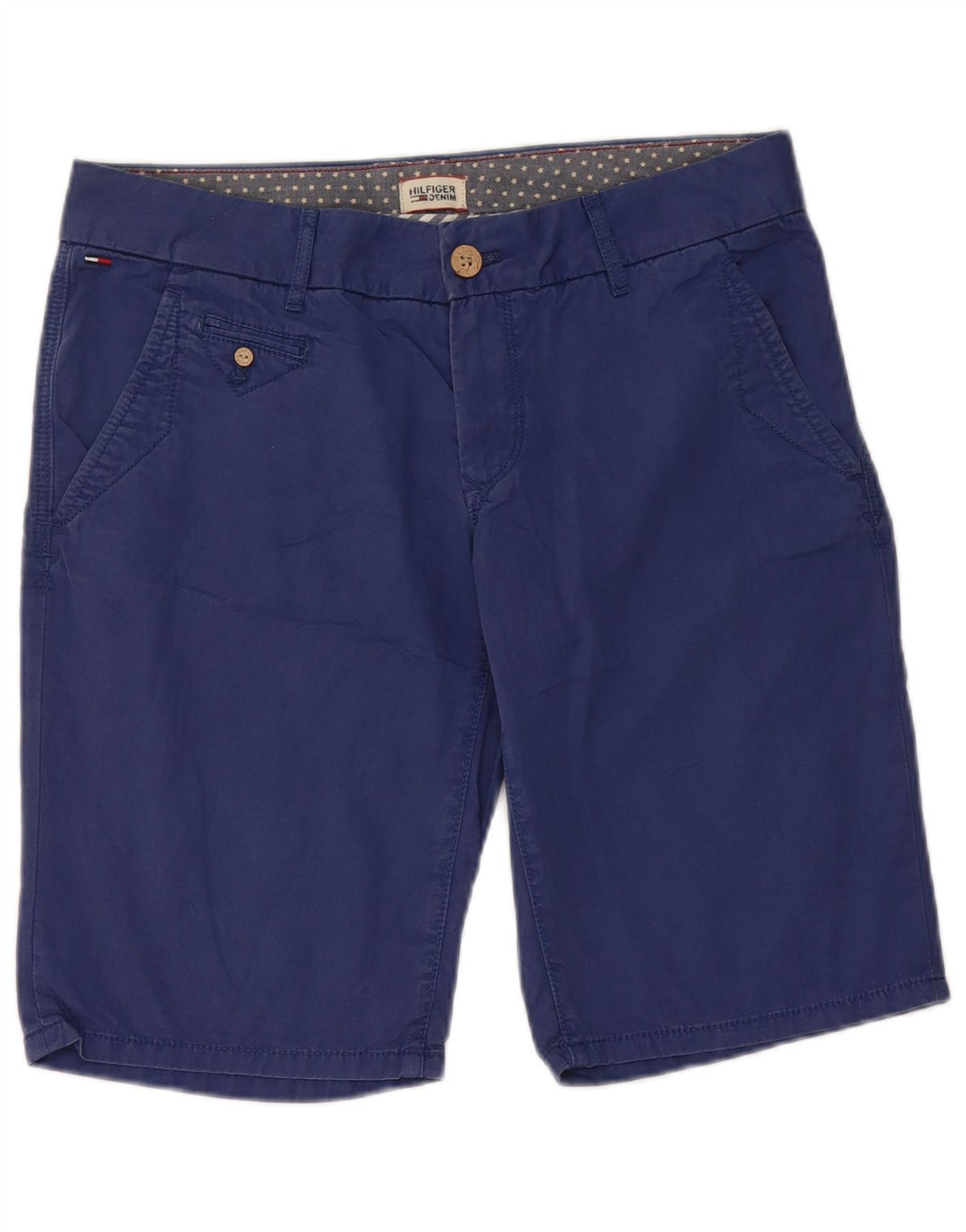 Tommy Hilfiger Ženske chino kratke hlače W28 Srednje plavi pamuk