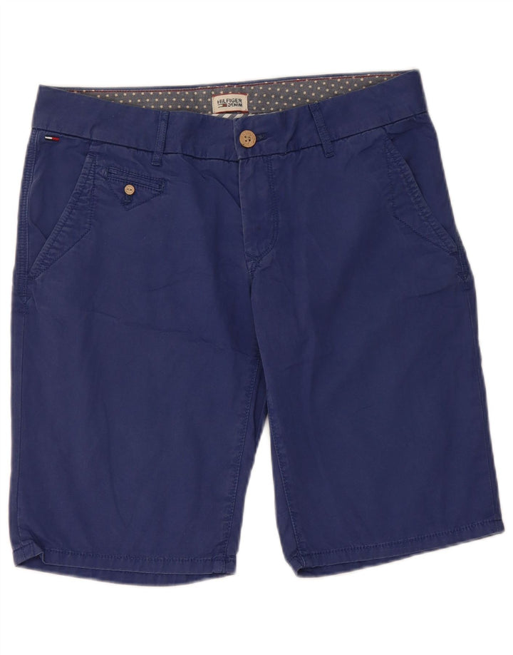 Tommy Hilfiger Ženske chino kratke hlače W28 Srednje plavi pamuk