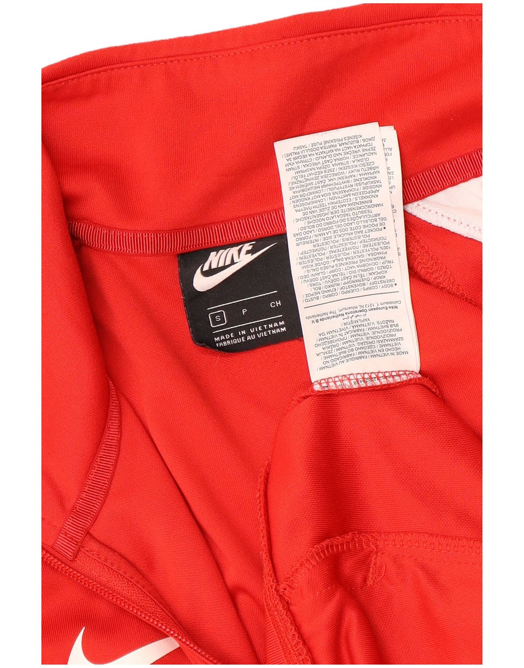 Nike Mens Swoosh Graphic Gornja jakna trenirke Mala crvena boja
