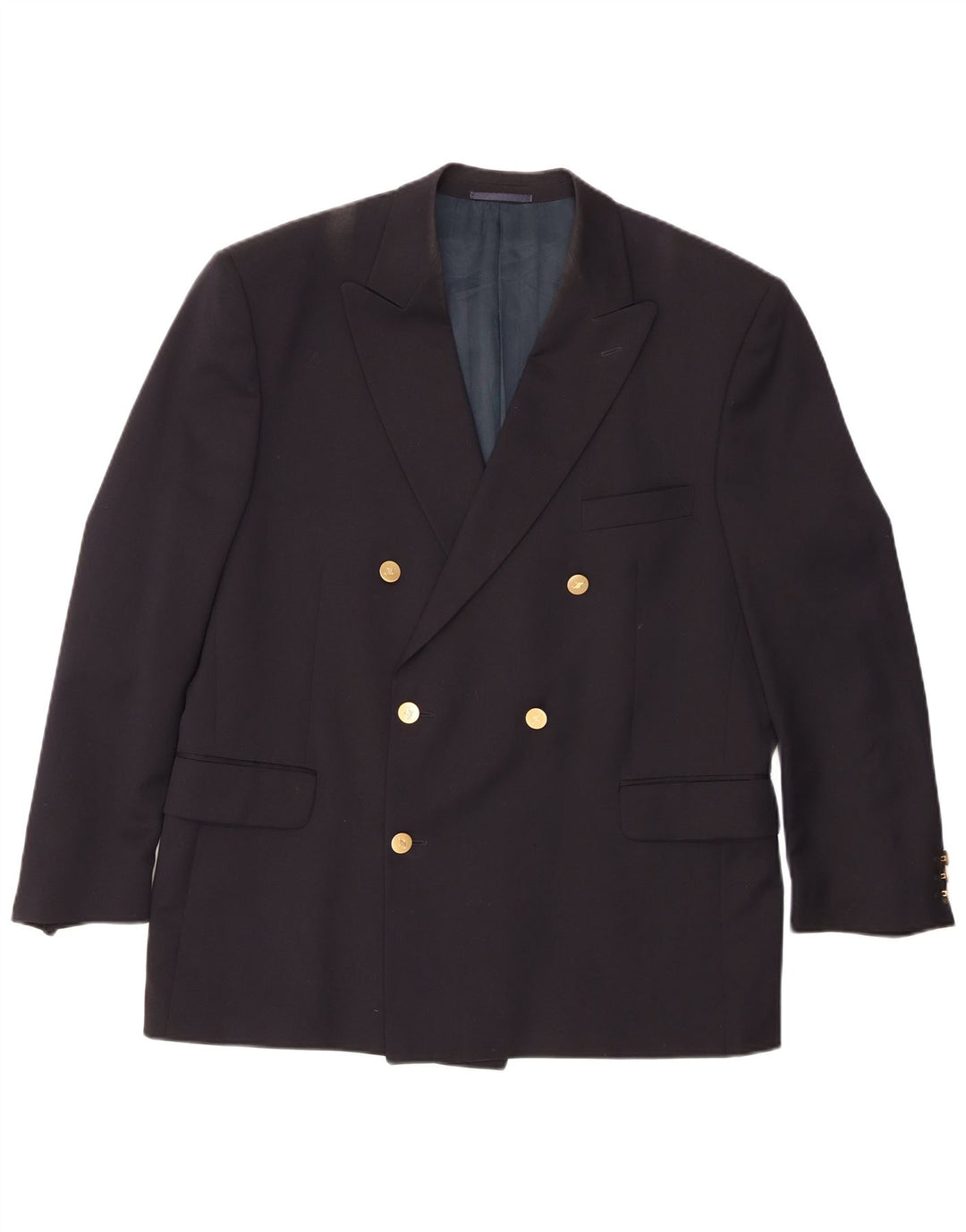 Jaeger muška jakna s dvostrukim kopčanjem IT 54 2XL tamnoplava vuna