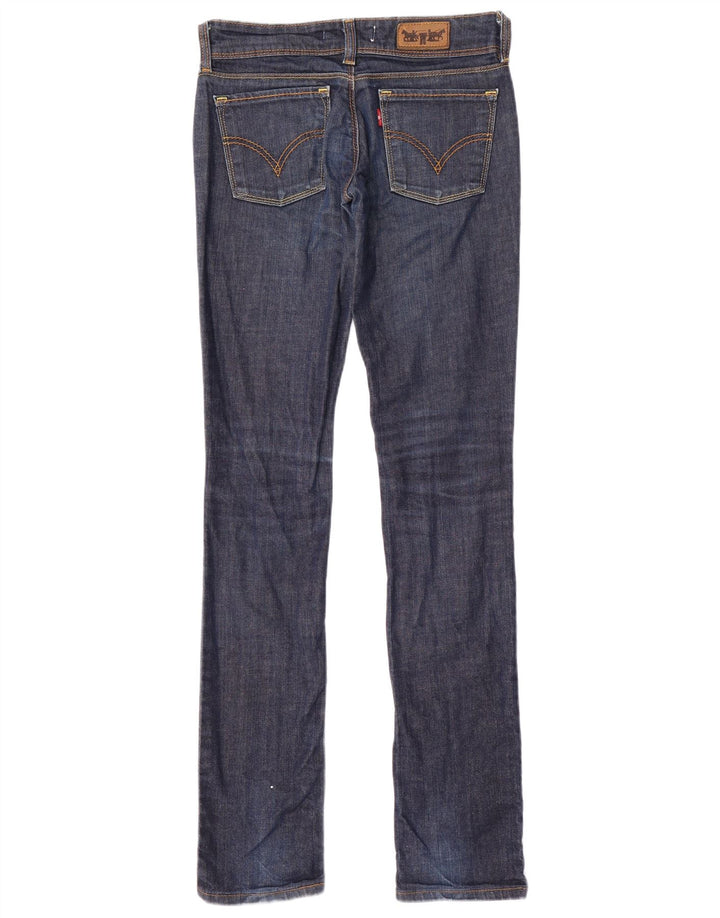 LEVI'S Ženske 571 uske traperice W26 L34 tamnoplave