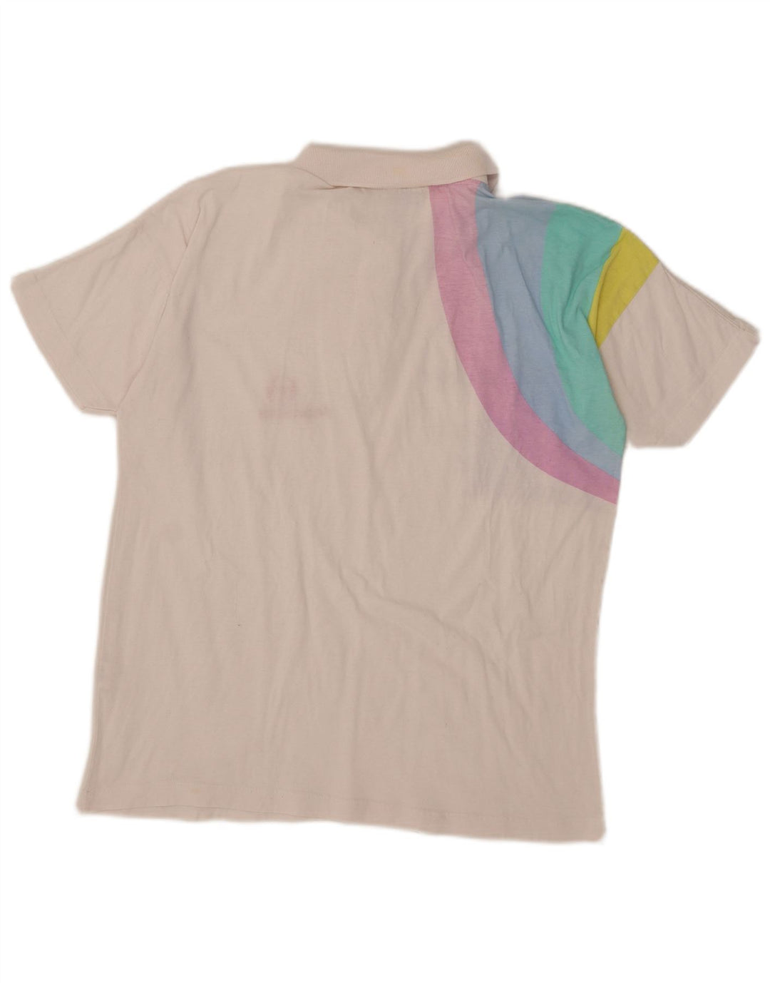 Sergio Tacchini muška grafička polo majica Srednje bijeli pamuk