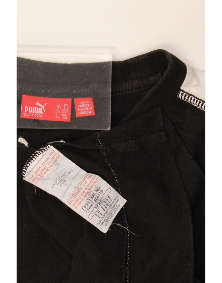 PUMA Muška majica kratkih rukava s grafičkim motivima 2XL crni pamuk u blokovima boja