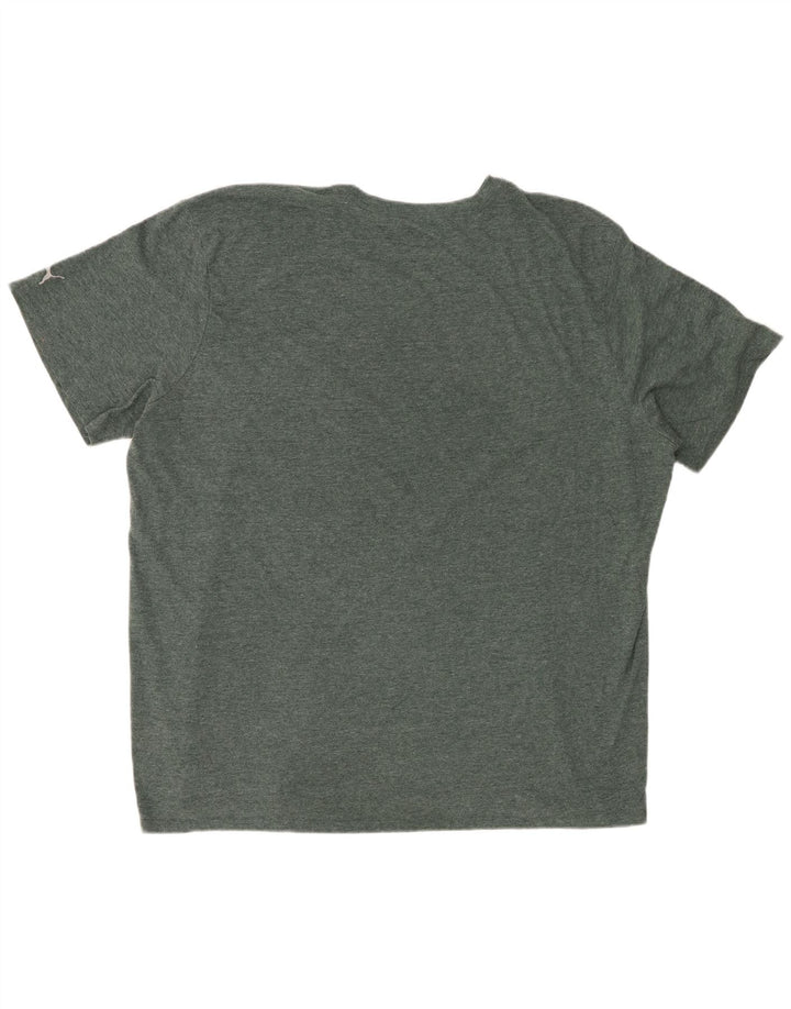 PUMA Muška majica s grafičkim motivima 3XL Green Flected