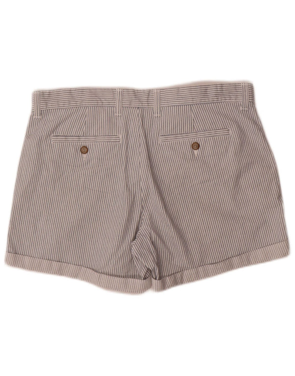 Gap Ženske Girlfriend Chino kratke hlače UK 14 Large W34 Pamuk s bijelim prugama