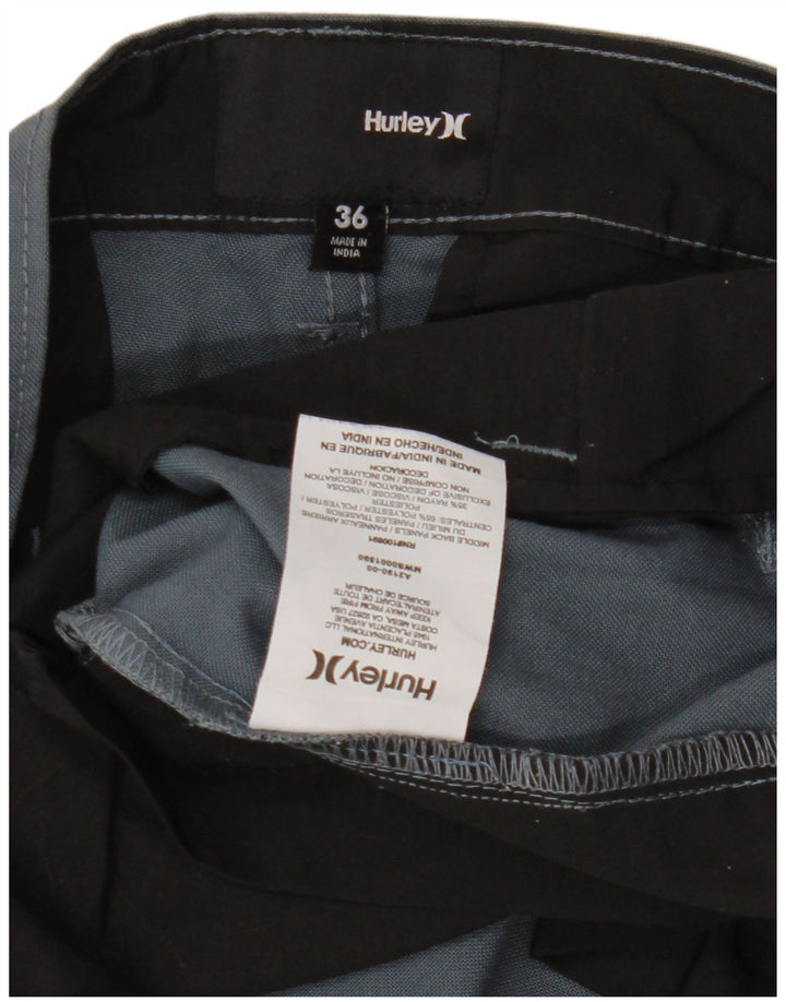 HURLEY Muške chino kratke hlače W36 Large Blue Rayon