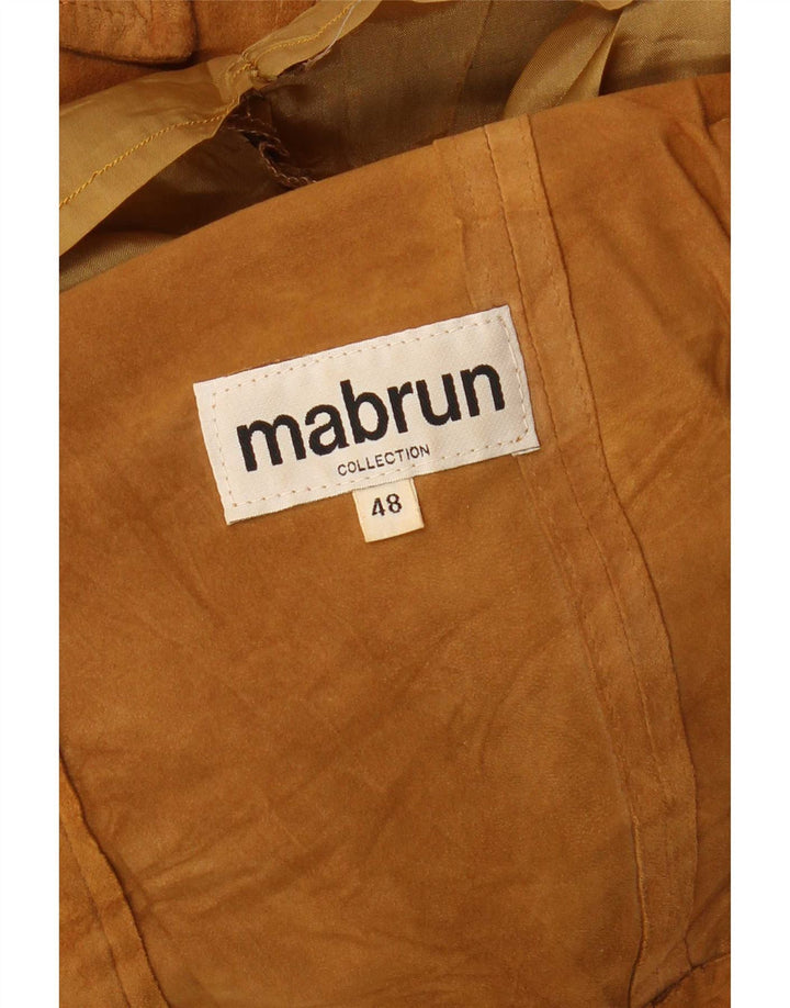 Mabrun ženska jakna od brušene kože IT 48 XL bež