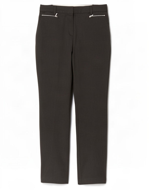 Marks & Spencer ženske ležerne hlače visokog struka UK 10 male W30 L32 sive