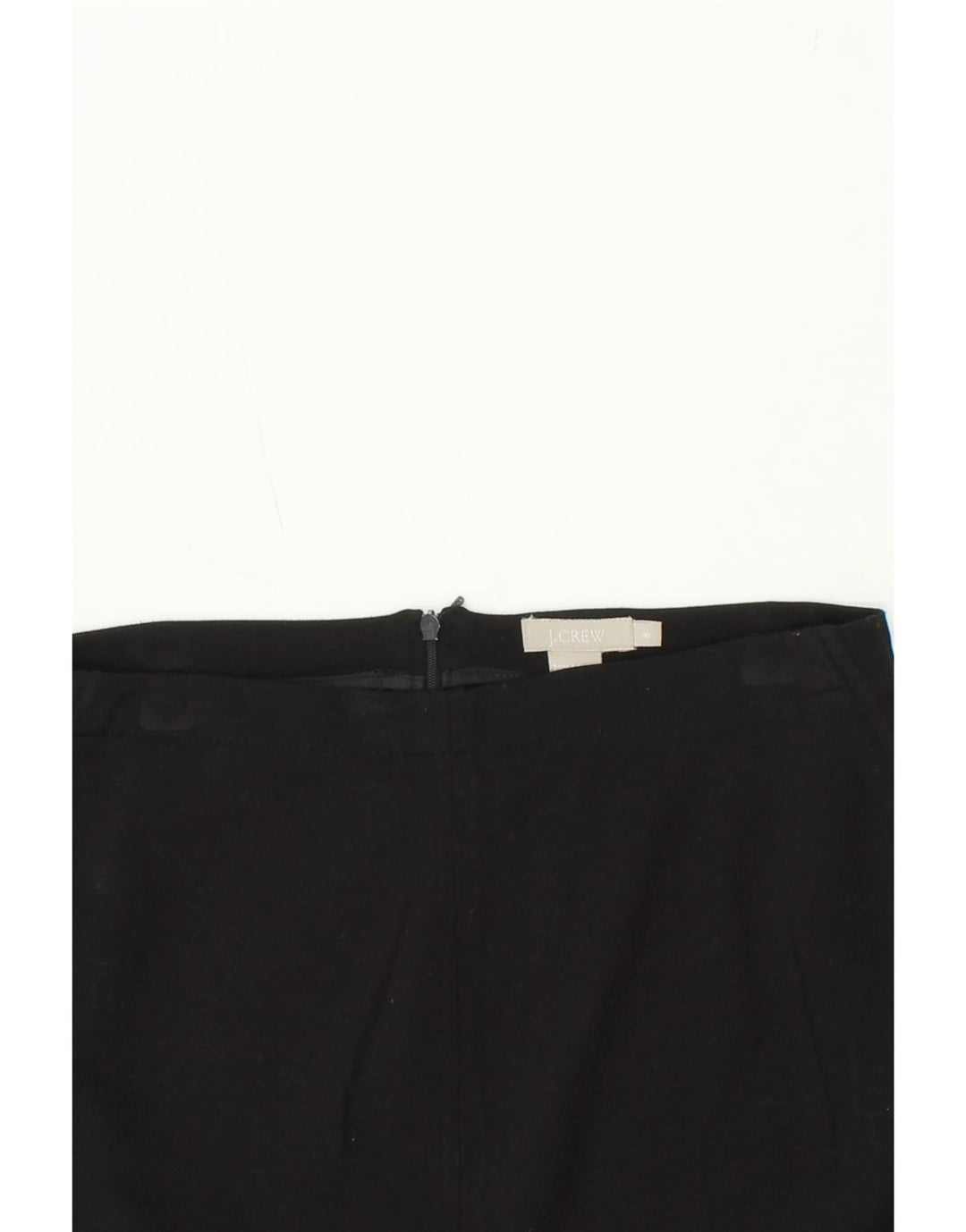 J. CREW Womens Pencil Skirt US 8 Medium W28 Black Rayon Vintage J. Crew and Second-Hand J. Crew from Messina Hembry 