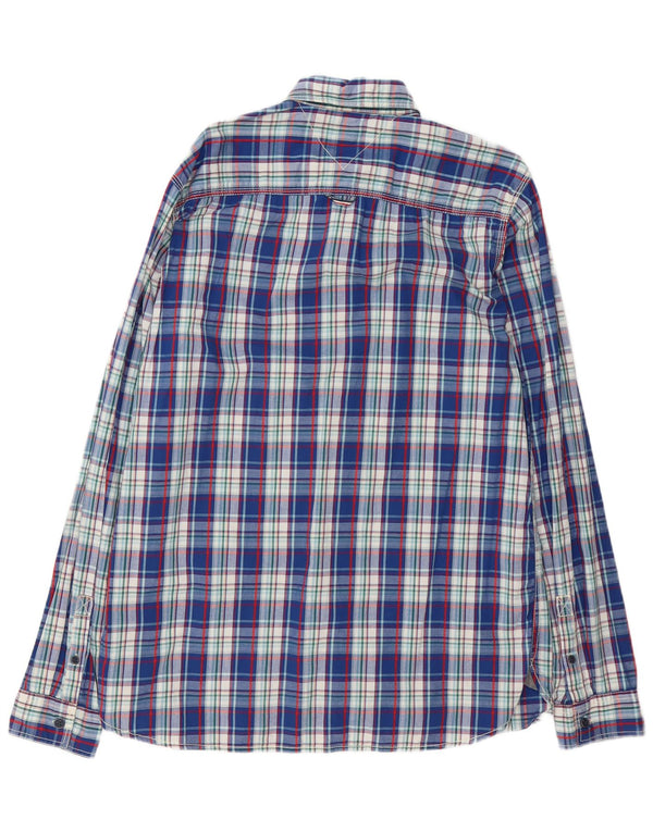 Tommy Hilfiger muška košulja 2XL plavi karirani pamuk