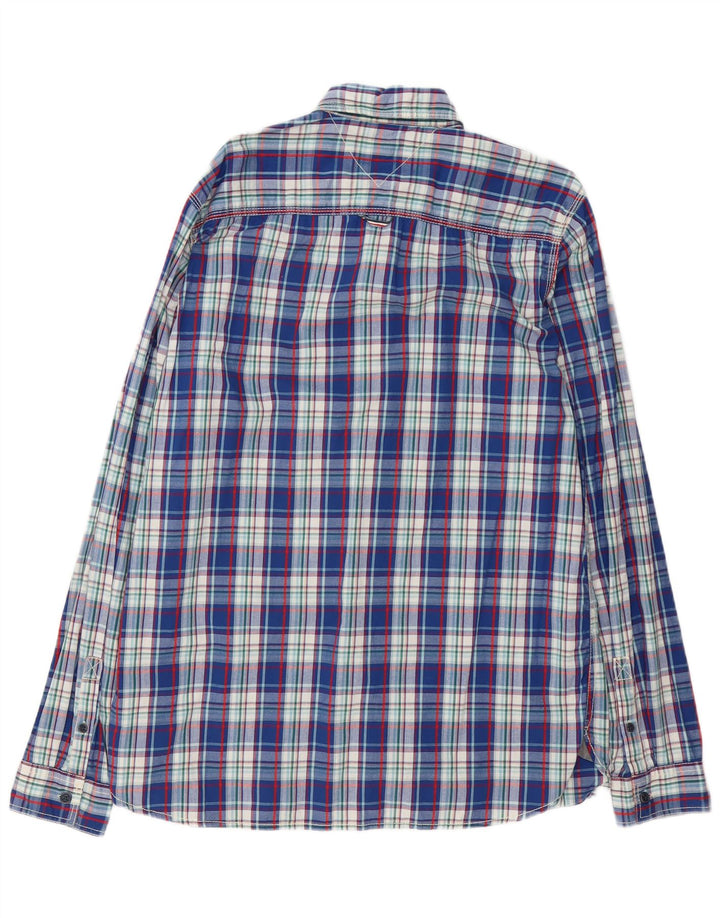Tommy Hilfiger muška košulja 2XL plavi karirani pamuk