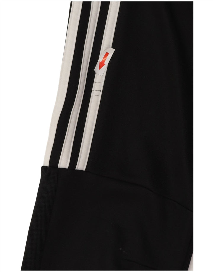 Adidas Climalite trenirke za dječake 11-12 godina srednje crne poliesterske hlače