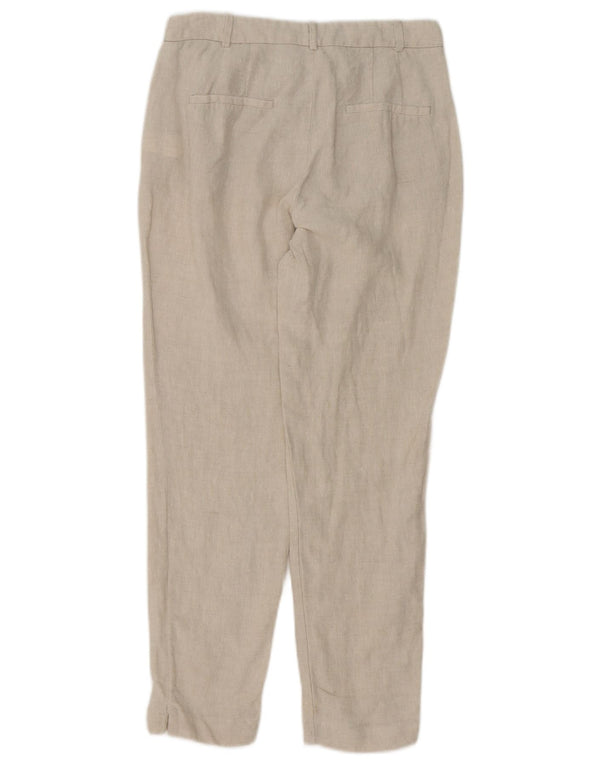 Zara ženske uske chino hlače EU 34 2XS W24 L26 bež lan